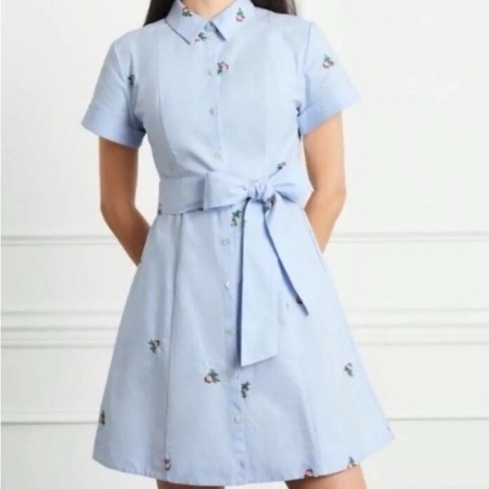 HHH Laura Oxford Blue Shirt Dress